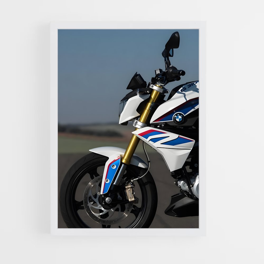 Poster G r couleur rouge – affiche BMW Motorrad (vue 3)
